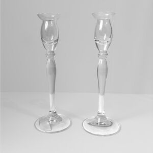 Mikasa Ballet 9.5” Candle Holders Never Used